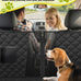 600D dog car seat cover, waterproof scratch proof nonslip dog hammock for cars, pet sedan SUV trucks