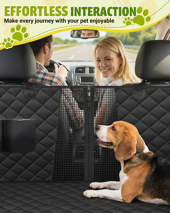 600D dog car seat cover, waterproof scratch proof nonslip dog hammock for cars, pet sedan SUV trucks