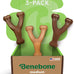 Benebone Wishbone Durable Dog Chew Toy, Medium, Real Bacon, Made in USA for Aggressive Chewers