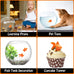 Sumind 30 Pieces Floating Artificial Orange Goldfish for Aquarium Tank Decorations and Ornaments
