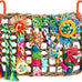 yixund handmade seagrass wall bird toys for parakeets cockatiel conures lovebirds