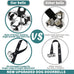 bluetree premium quality dog doorbells for potty training adjustable door bell