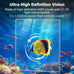 DaToo 1.6 Gallon Ultra-Clear Fish Tank Aquarium Starter Kit with LED Lighting and Filter System for Small Fish and Shrimp