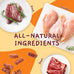 jungle calling triple flavor rolls dog treats high protein rawhide free healthy easily digestible 10.6 oz