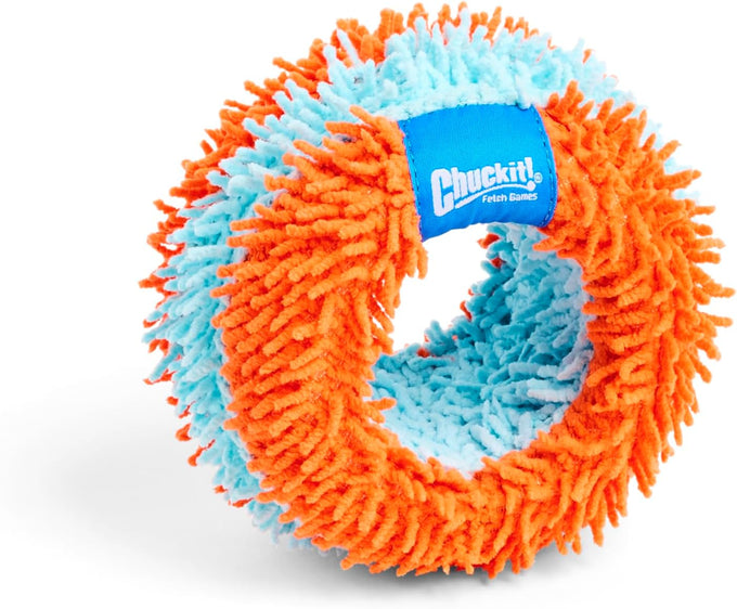 Chuckit! Indoor Fetch Roller Toy for Dogs - Orange and Blue Interactive Dog Toy