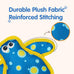 turtles & lobsters small dog toys cute colorful indoor play durable fabric non-shedding material