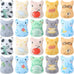 gejoy 20 pack catnip toys for indoor cats plush kitten chew toys catnip interactive safe