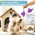 Retro Shaw Crochet Mice Cat Toys, 3 Pcs Durable Yarn Cat Mouse Toys for Indoor Cats with Catnip & Silvervine