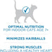 Purina one high-protein senior dry cat food, indoor advantage, real chicken, natural, 3.5 lb bag