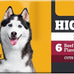 Pedigree High Protein Wet Dog Food, Variety Pack, 13.2 oz