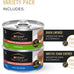 Purina Pro Plan Sensitive Skin and Stomach Wet Cat Food Variety Pack, Duck and Artic Char Entrees - (Pack of 24) 3 oz. Cans