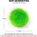 20-pcs cat toys extra-large 1.5inch glitter balls, plush, soft, assorted colors