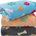 linenlux 1 pack 3 soft fleece dog blankets for puppy cat pet throw 23x16 inches coral velvet