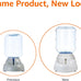 Amazon Basics 1 Gallon Gravity Pet Water Dispenser, Small, Easy to Clean, Gray, for Cat and Dog