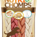 NutriChomps 6-inch Rawhide-Free Dog Treats, Healthy, Real Chicken, Peanut Butter and Milk Flavors, Pack of 4