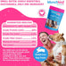 Munchbird Dehydrated Rabbit Ears 100g for Dogs, Natural Fiber, Rawhide Free, European Rabbit Association, France