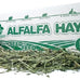 High Desert Alfalfa Hay, Protein Rich, Natural Rabbit Food and Guinea Pig Hay, 1 Lb Box, Soft Leaf for Young Growing Animals