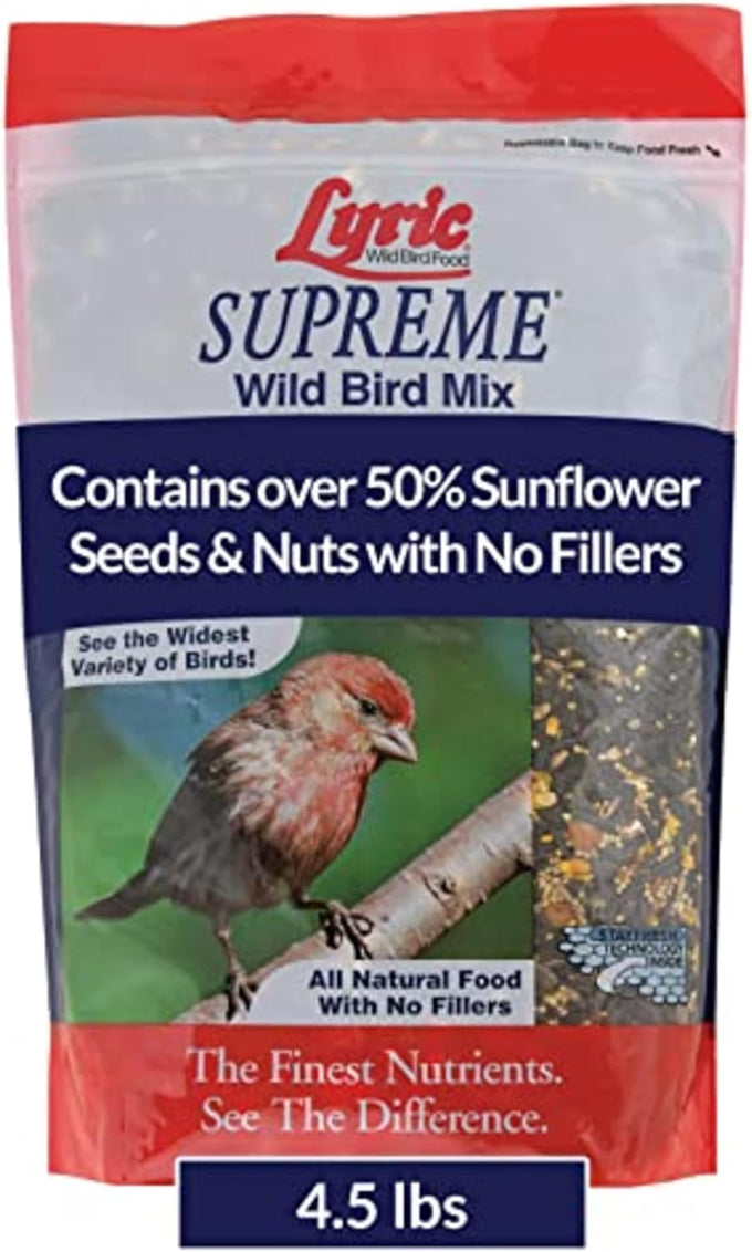 lyric-supreme-4-5-lb-wild-bird-food-mix-with-nuts-sunflower-seeds-for-outside-feeders