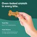 Jinx Oven-Baked Salmon Bone Broth Biscuit Dog Treats, 16oz Crunchy