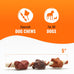 Good 'n' Fun Triple Flavor Kabobs Dog Chews, 24 Ounces, Beef Hide, Chicken, Pork Hide, Duck, Chicken Liver
