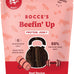 Bocce's Bakery low-sodium, high-protein, wheat-free chicken & pumpkin jerky dog treats, 4 oz, made in USA