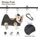 heavy duty dog grooming station for home use 42" height 27-39" width clamp fits up to 2.76"