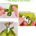 stainless steel dog poop bag holder with easy clip and durable metal design for hands free walking