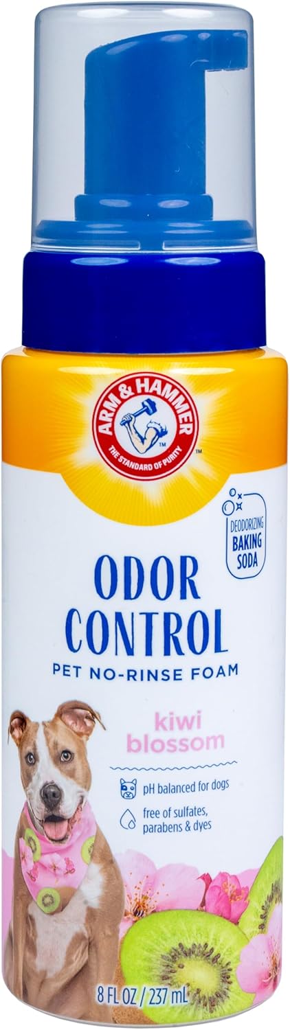 Arm & Hammer Super Deodorizing Dog Spray with Baking Soda for pH Balanced Odor Control, 8 Fl Oz, Freshens Coat Between Baths