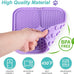 LUKITO 2-pack lick mats for dogs & cats with suction cups and textured surfaces, perfect for anxiety relief and slow feeding