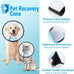 Supet adjustable dog cone collar for large medium small dogs, comfortable pet recovery, Elizabethan neck collar