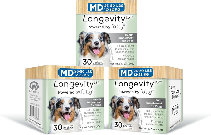 yummy comb longevity15 c15:0 fatty acid health supplement for medium dogs healthy pet supply