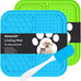 large lick mat for dogs with suction cups slow feeder anxiety relief for pets