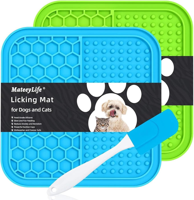 large lick mat for dogs with suction cups slow feeder anxiety relief for pets