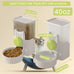 lemtrflo rabbit feeder for cage hanging automatic cat feeder water dispenser ferret cage accessories