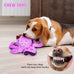 BuyPow Octopus Purple Dog Squeaky Toy - Large & Small Dog Toys for Puppy Teething, Soft Plush, Waterproof Squeaker, Fun Animal Toy