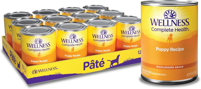 Wellness Grain-Free Chicken Stew Wet Dog Food, 12.5 oz, 12 Cans
