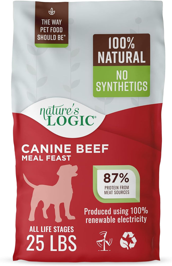 Nature's Logic 100% Natural Duck & Salmon Dry Dog Food, 13lbs