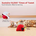 Potaroma SilverVine Cat Toys Chirping Realistic Birdies Interactive Kicker Indoor Kitty Exercise Toys 2 Pcs