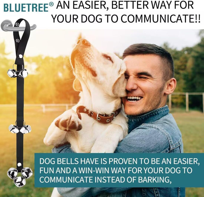 bluetree premium quality dog doorbells for potty training adjustable door bell