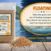 CountryMax Floating Sportfish Game Fish Food 32% Protein 7 lb Bag for Bass Bluegill Catfish Carp Minnows and More Pond and Lake Use
