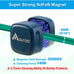 DaToo mini magnetic aquarium glass cleaner with super strong N38 NdFeB magnet 2600GS 140N
