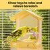 8.1-inch-yellow-pet-bird-mirror-perch-stand-parakeet-toys