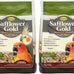 Higgins 2-pack Safflower Gold food for conures, cockatiels, lovebirds, parrotlets, 3 pounds each, made in the USA