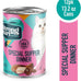 A Strong Heart Canned Wet Cat Food, Special Supper Dinner Pâté — Turkey, Whitefish & Liver — Complete & Balanced for Adult Cats, Made in USA — 13.2 oz Cans, Pack of 12