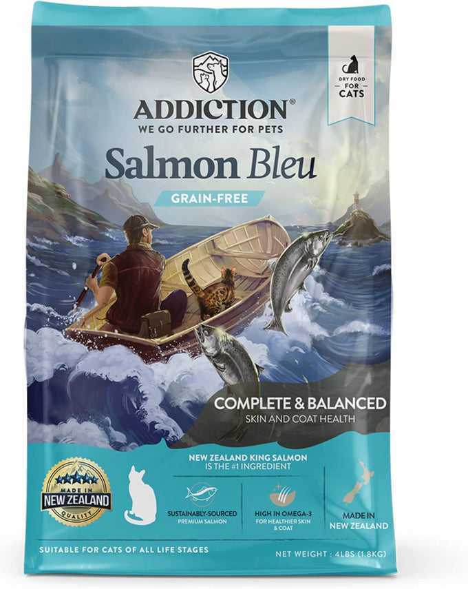 Addiction Duck Royale - 4lbs Cage-Free New Zealand Duck Recipe Grain-Free Dry Cat Food