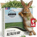 9lb Organic Alfalfa Hay for Small Animals Rich in Protein & Fiber - USA Grown, Hand-Selected, Fresh Dried