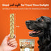 NutriChomps 6-inch Rawhide-Free Dog Treats, Healthy, Real Chicken, Peanut Butter and Milk Flavors, Pack of 4