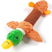 sedioso tug of war dog toy, crinkle donkey plush toy for large dogs, soft squeaky stuffed animal