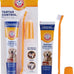 Arm & Hammer for Pets Tartar Control Dog Dental Kit with Enzymatic Toothpaste, 3-Piece Set for Puppies and Adult Dogs, Beef Flavor, Reduces Plaque and Tartar