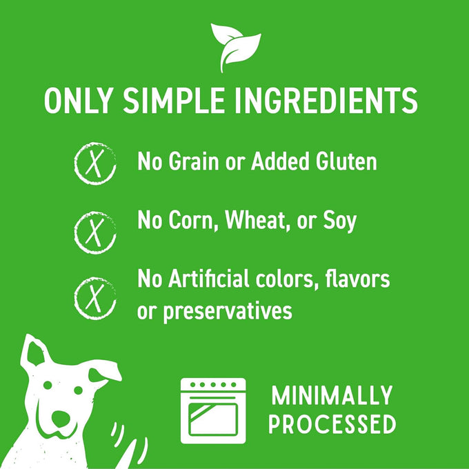 Cloud Star Wag More Bark Less Grain-Free Soft Chews Dog Treats with Natural Chicken & Sweet Potato, Oven-Baked in USA, 5 oz Pouch
